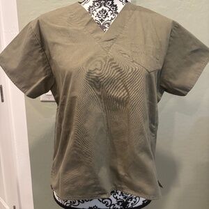 MedGear Scrub Top: olive green